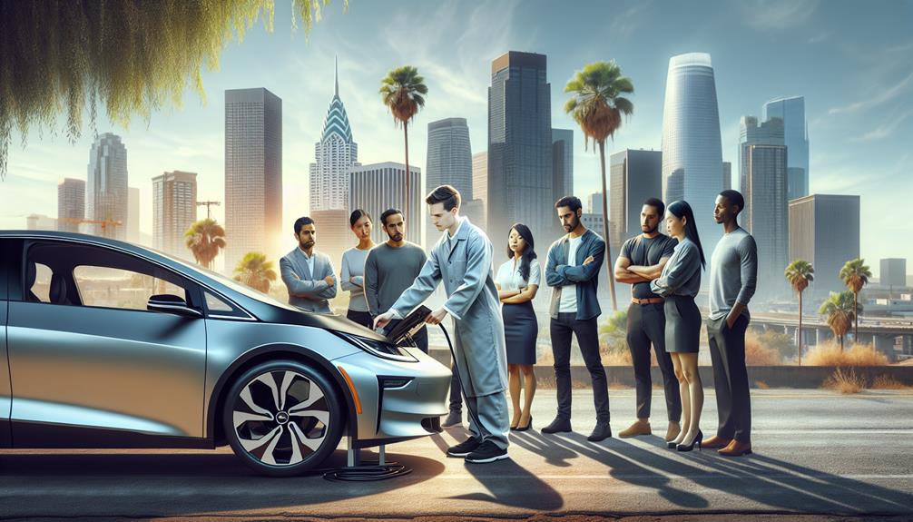 Los Angeles VIN Verification for Electric Vehicles