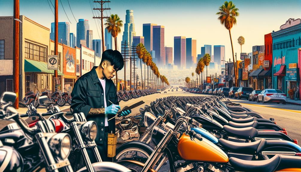 VIN Verification for Motorcycles in Los Angeles