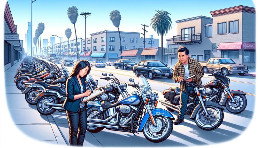 motorcycle vin verification los angeles