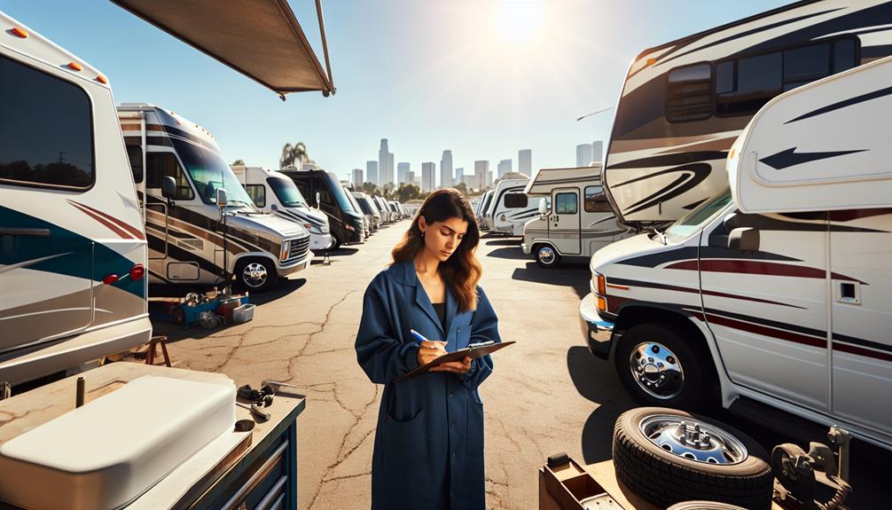 Los Angeles VIN Verification for RVs and Trailers