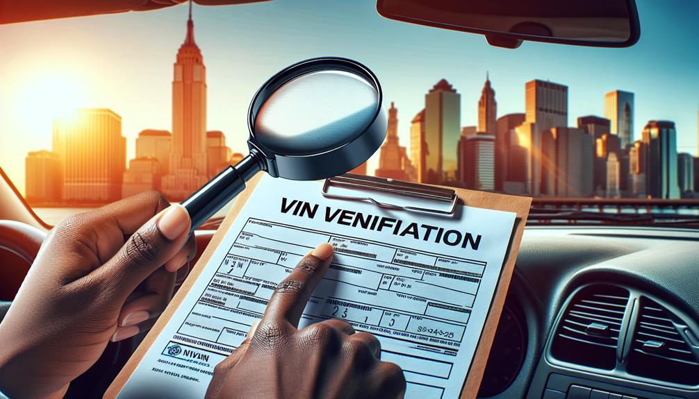 Understanding the VIN Verification Form in Los Angeles